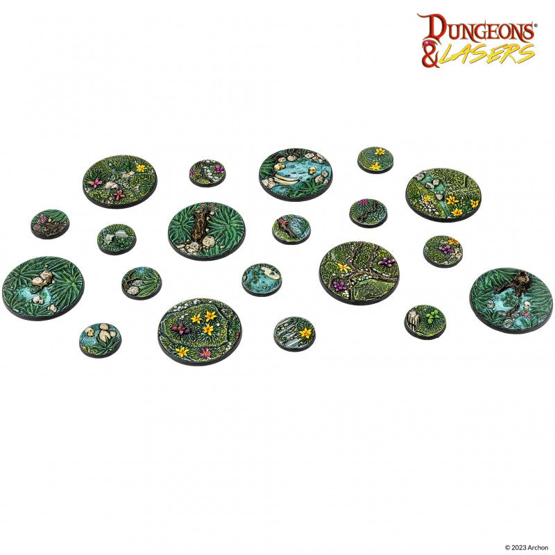Dungeons & Lasers - Detailed Bases Pack