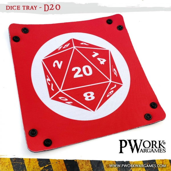PWork Wargames Dice Tray - D20