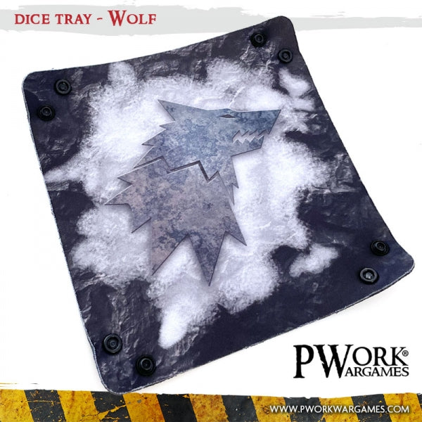 PWork Wargames Dice Tray - Wolf