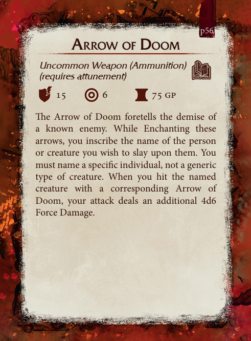 Vault 5e: Hammer & Anvil Magic Item Deck