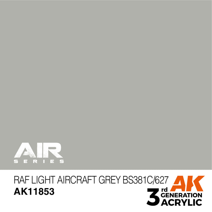 AK Interactive Air Series - RAF Light Aircraft Grey BS381C/627 - 18ml