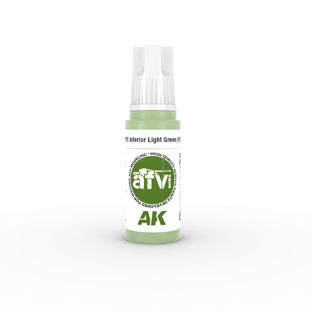 AK Interactive AFV Series - APC Interior Light Green (FS24533) - 18ml