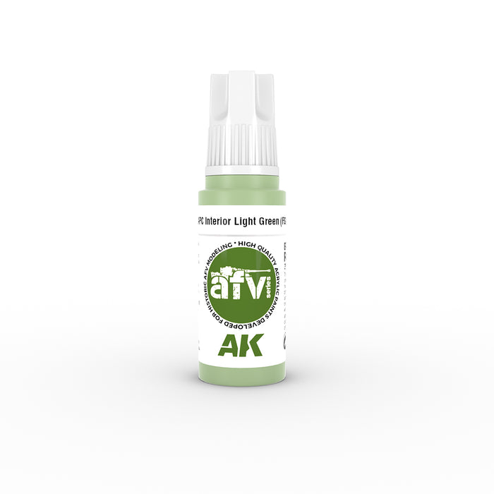 AK Interactive AFV Series - APC Interior Light Green (FS24533) - 18ml