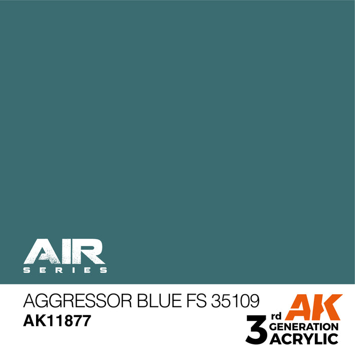 AK Interactive Air Series - Aggressor Blue FS 35109 - 18ml