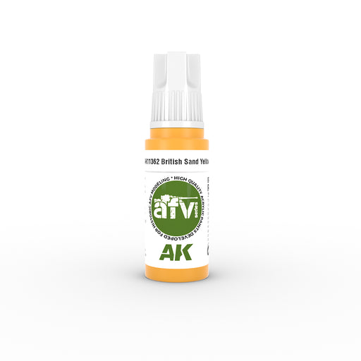 AK Interactive AFV Series - British Sand Yellow - 18ml
