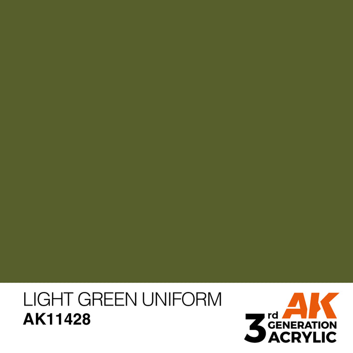 AK Interactive Figure Series - Light Green Uniform - 18ml