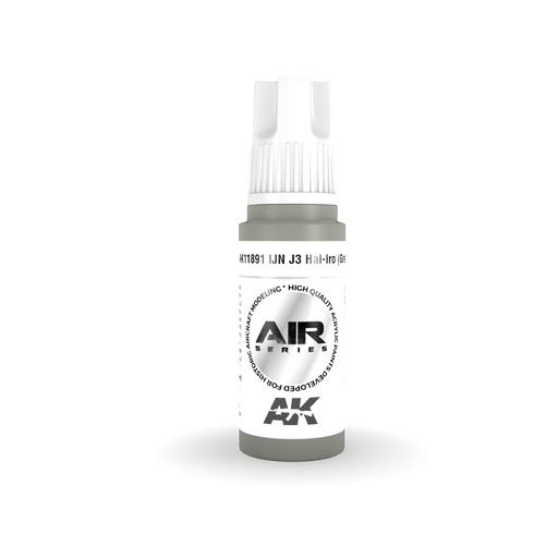 AK Interactive Air Series - IJN J3 Hai-iro (Grey) - 18ml