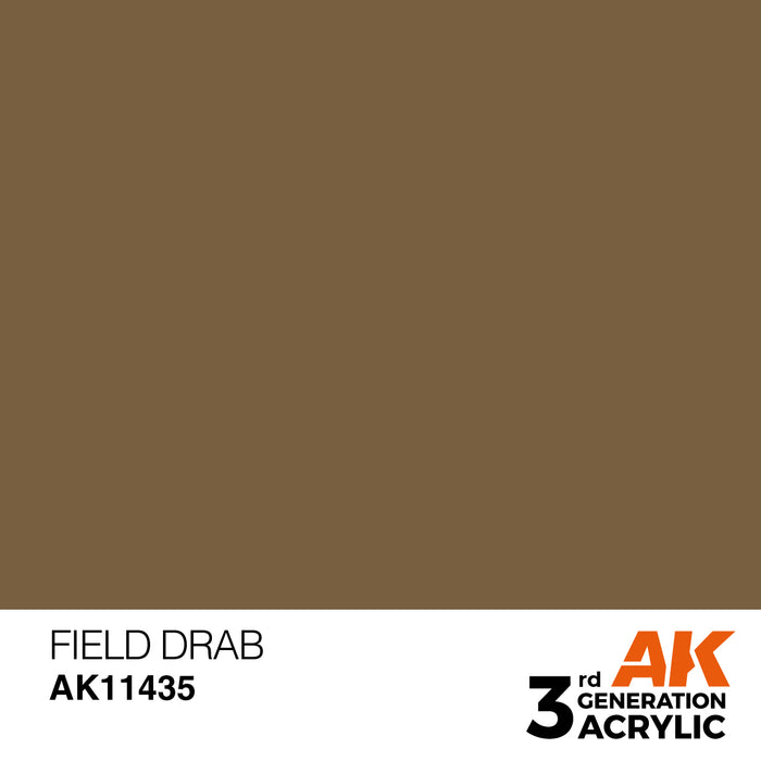 AK Interactive Figure Series - Field Drab - 18ml
