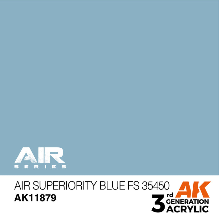 AK Interactive Air Series - Air Superiority Blue FS 35450 - 18ml