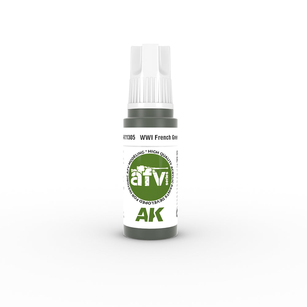 AK Interactive AFV Series - WWI French Green 1 - 18ml