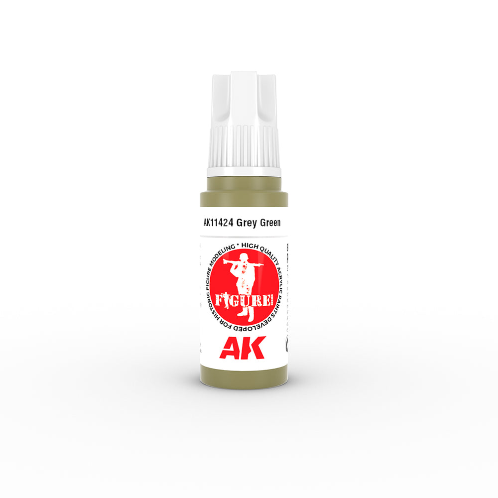 AK Interactive Figure Series - Grey Green - 18ml
