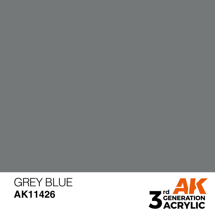 AK Interactive Figure Series - Grey Blue - 18ml