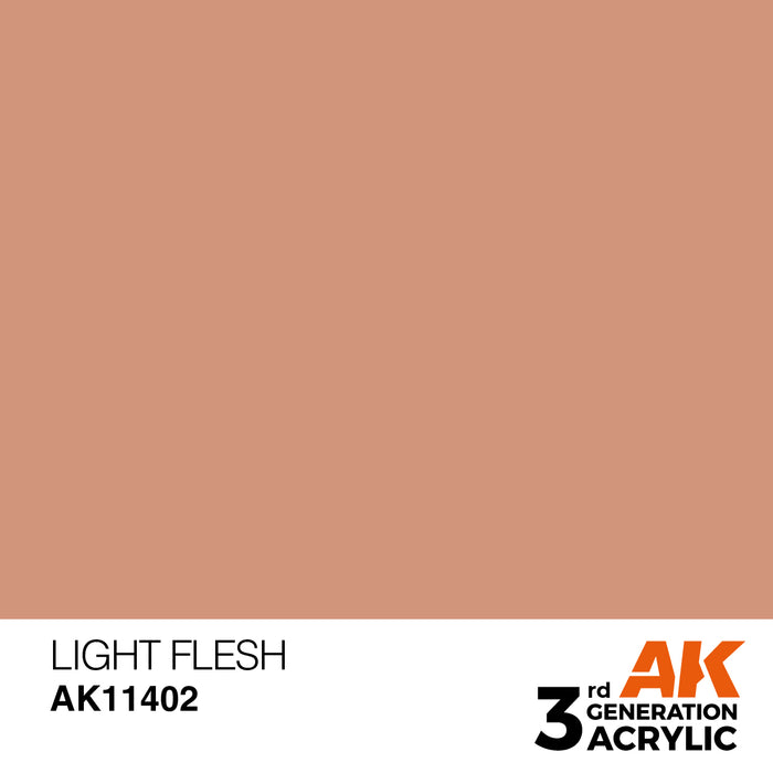 AK Interactive Figure Series - Light Flesh - 18ml