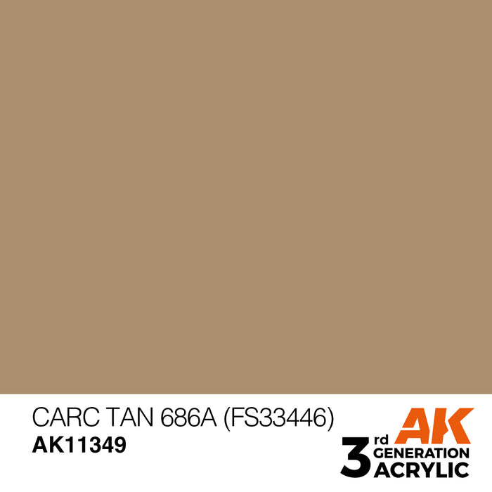 AK Interactive AFV Series - CARC Tan 686A (FS33446) - 18ml