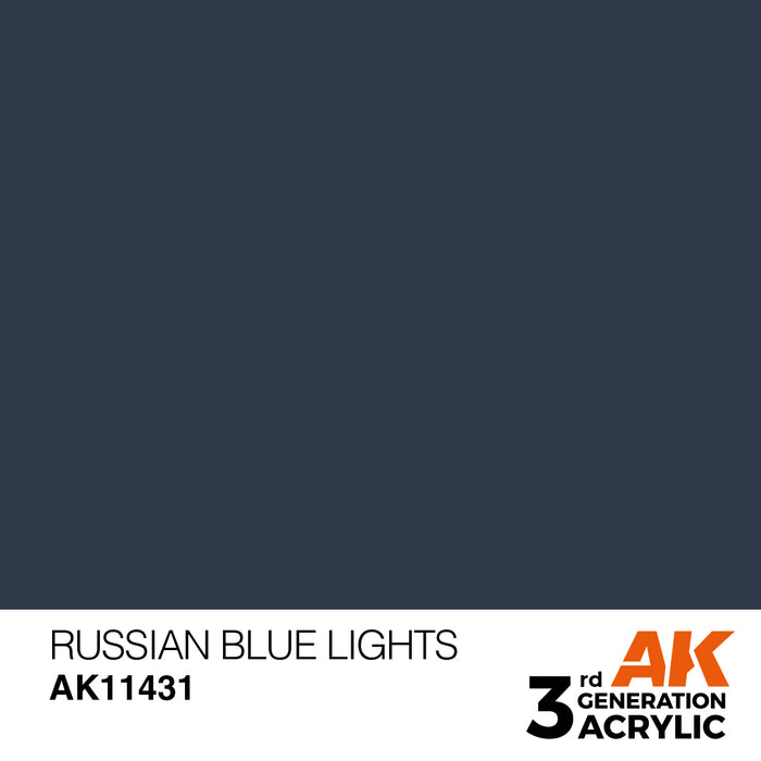 AK Interactive Figure Series - Russian Blue Lights - 18ml