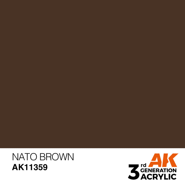 AK Interactive AFV Series - NATO Brown - 18ml