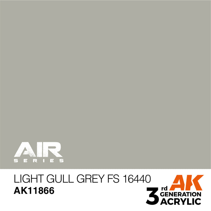 AK Interactive Air Series - Light Gull Grey FS 16440 - 18ml