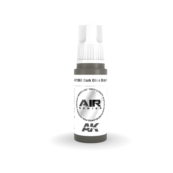 AK Interactive Air Series - Dark Olive Drab 41 - 18ml