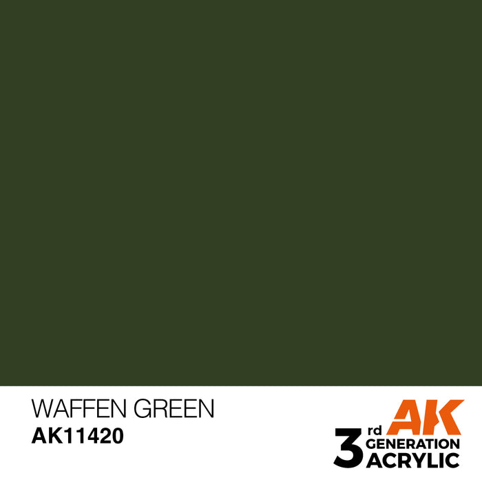 AK Interactive Figure Series - Waffen Green - 18ml