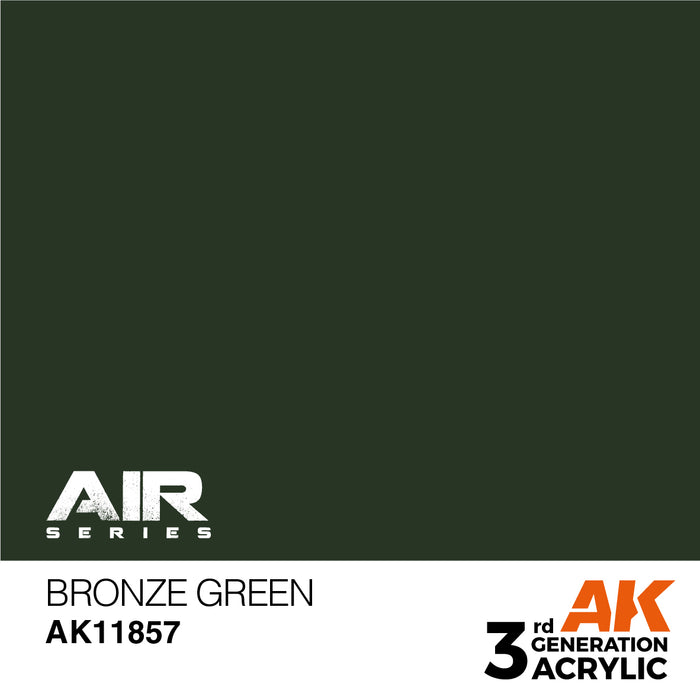 AK Interactive Air Series - Bronze Green - 18ml