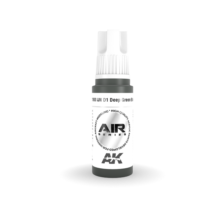 AK Interactive Air Series - IJN D1 Deep Green Black - 18ml