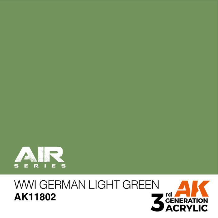 AK Interactive Air Series - WWI German Light Green - 18ml
