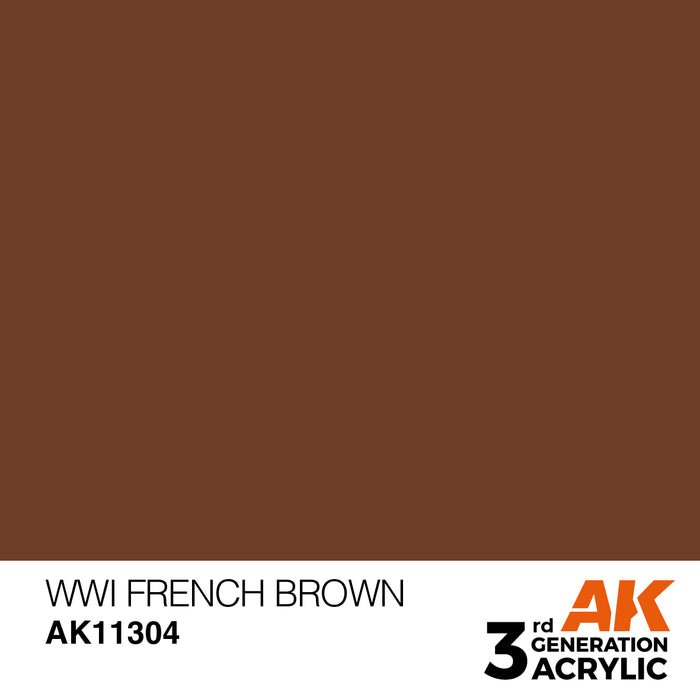 AK Interactive AFV Series - WWI French Brown - 18ml