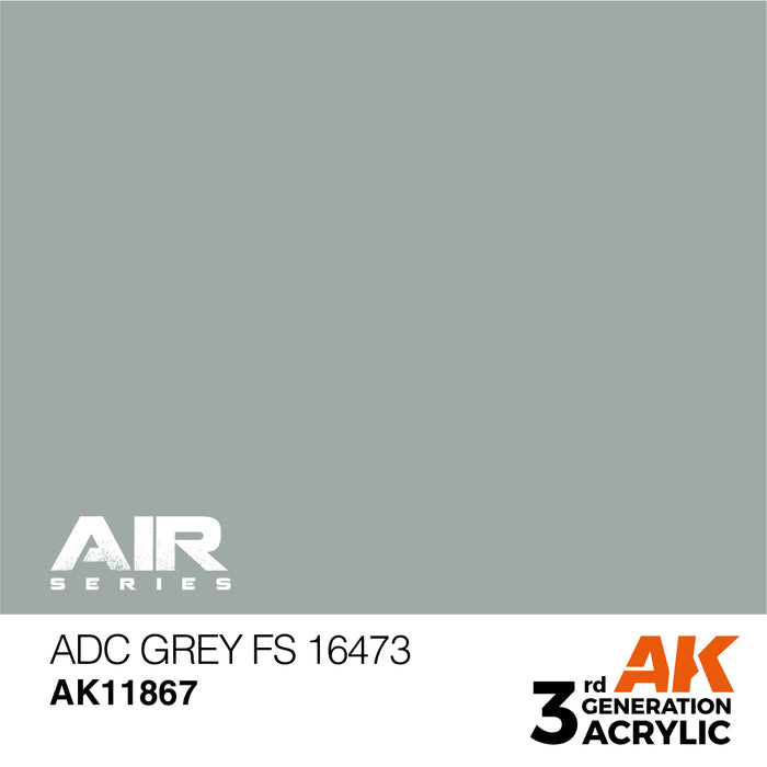 AK Interactive Air Series - ADC Grey FS 16473 - 18ml
