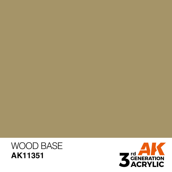 AK Interactive AFV Series - Wood Base - 18ml
