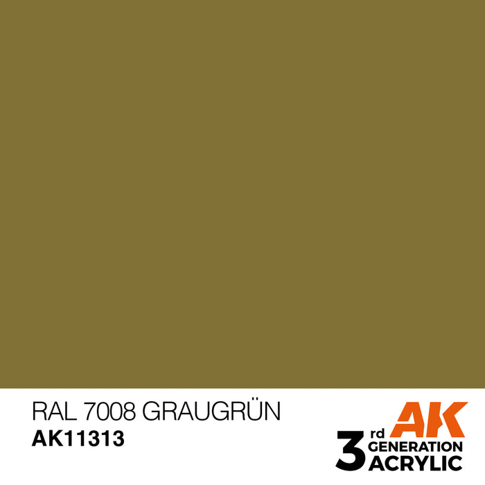 AK Interactive AFV Series - RAL 7008 Graugrün - 18ml