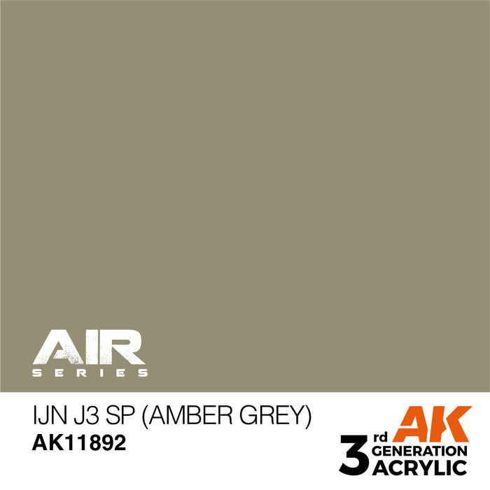 AK Interactive Air Series - IJN J3 SP (Amber Grey) - 18ml