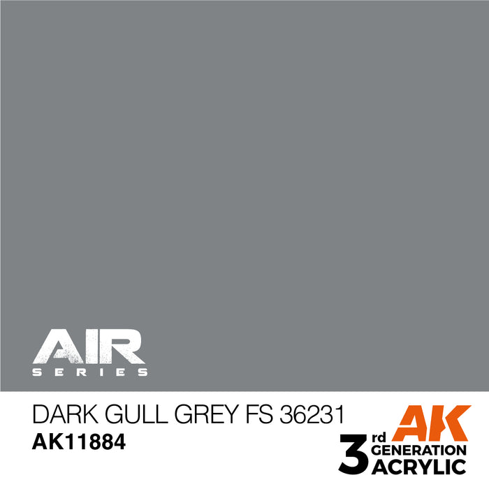 AK Interactive Air Series - Dark Gull Grey FS 36231 - 18ml