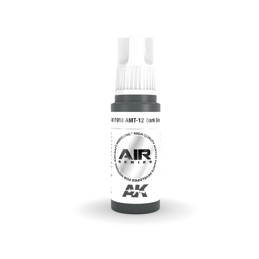AK Interactive Air Series - AMT-12 Dark Grey - 18ml