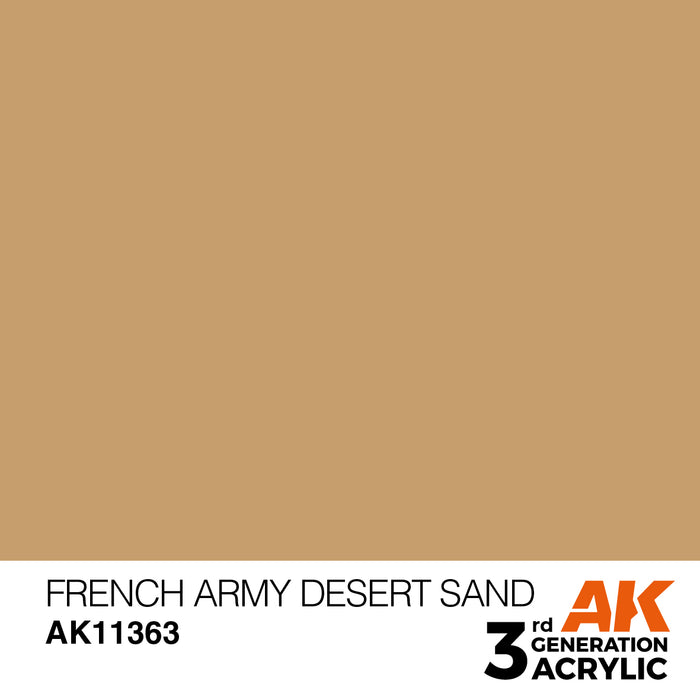 AK Interactive AFV Series - French Army Desert Sand - 18ml
