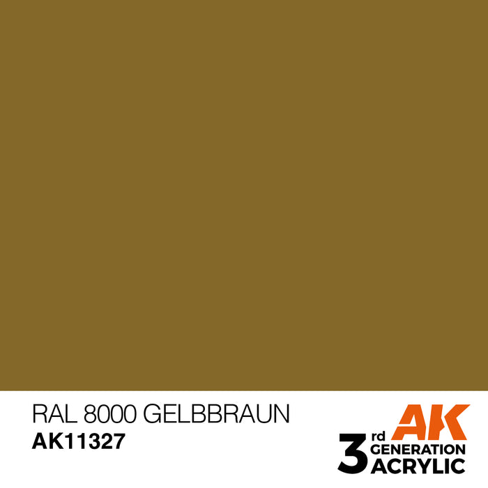 AK Interactive AFV Series - RAL 8000 Gelbbraun - 18ml