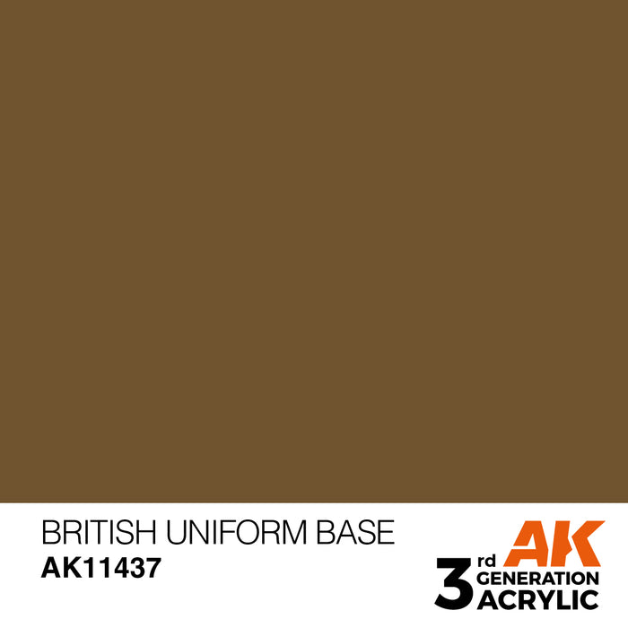 AK Interactive Figure Series - British Uniform Base - 18ml