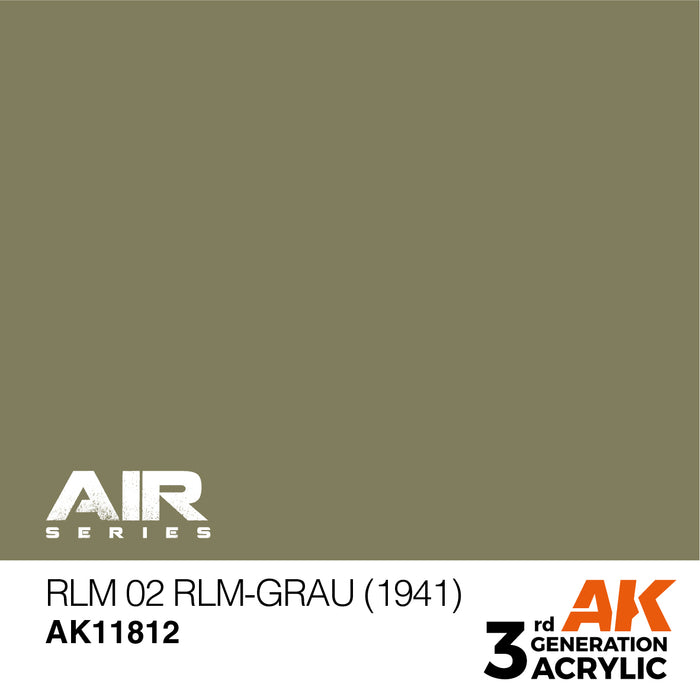 AK Interactive Air Series - RLM 02 RLM-Grau (1941) - 18ml