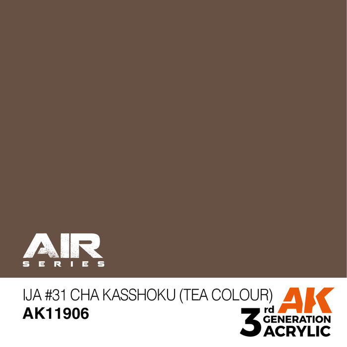 AK Interactive Air Series - IJA #31 Cha Kasshoku (Tea Colour) - 18ml
