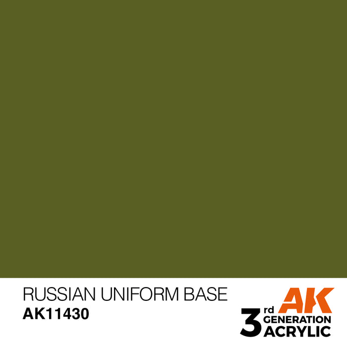 AK Interactive Figure Series - Russian Uniform Base - 18ml