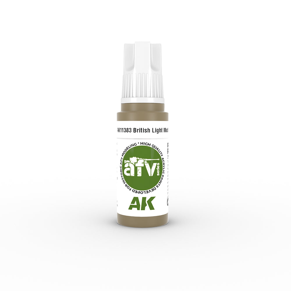 AK Interactive AFV Series - British Light Mud - 18ml