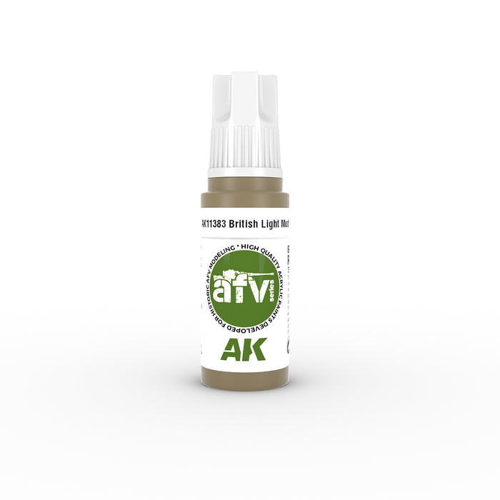 AK Interactive AFV Series - British Light Mud - 18ml