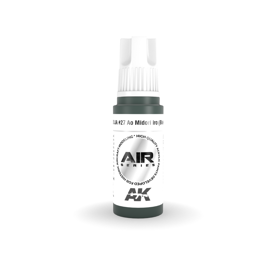 AK Interactive Air Series - IJA #27 Ao Midori iro (Blue-Green) - 18ml