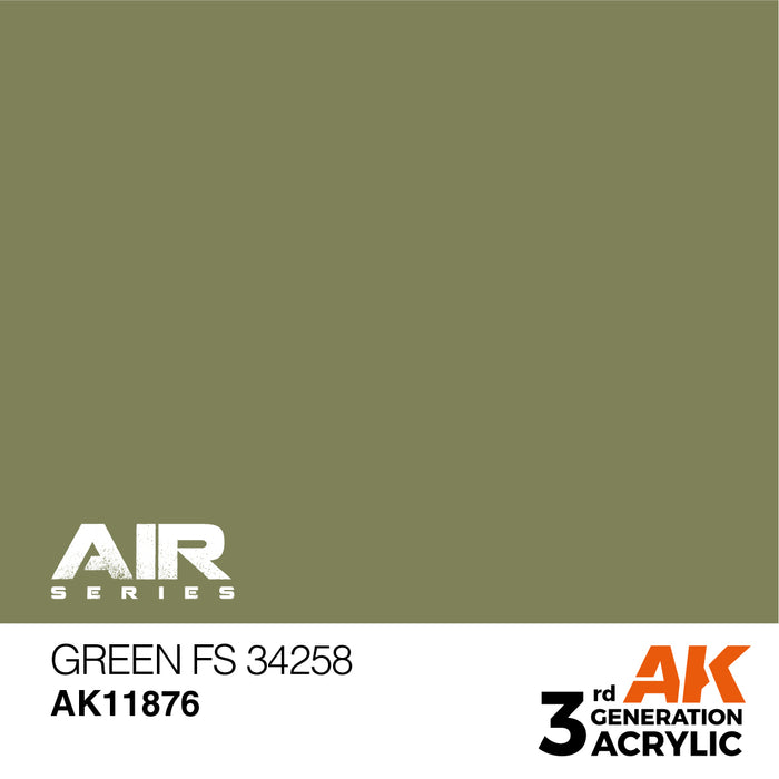 AK Interactive Air Series - Green FS 34258 - 18ml
