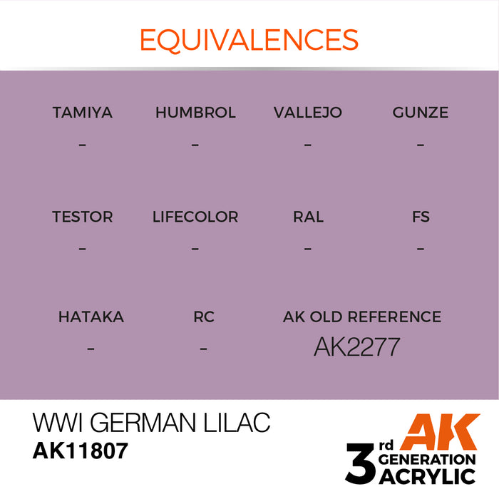 AK Interactive Air Series - WWI German Lilac - 18ml