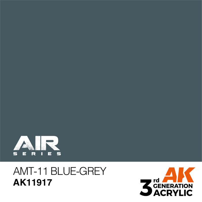 AK Interactive Air Series - AMT-11 Blue-Grey - 18ml