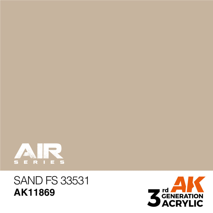 AK Interactive Air Series - Sand FS 33531 - 18ml