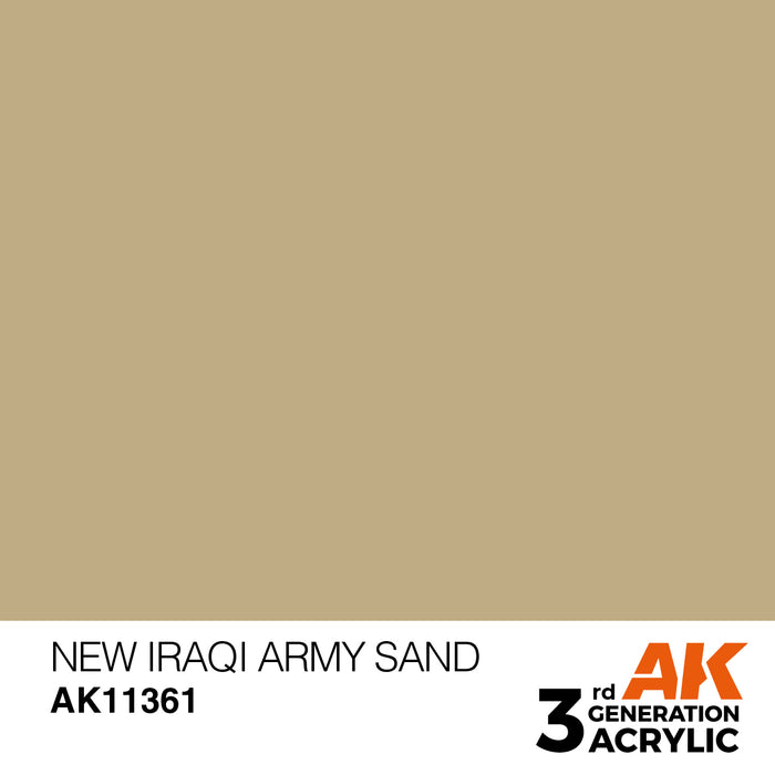 AK Interactive AFV Series - New Iraqi Army Sand - 18ml