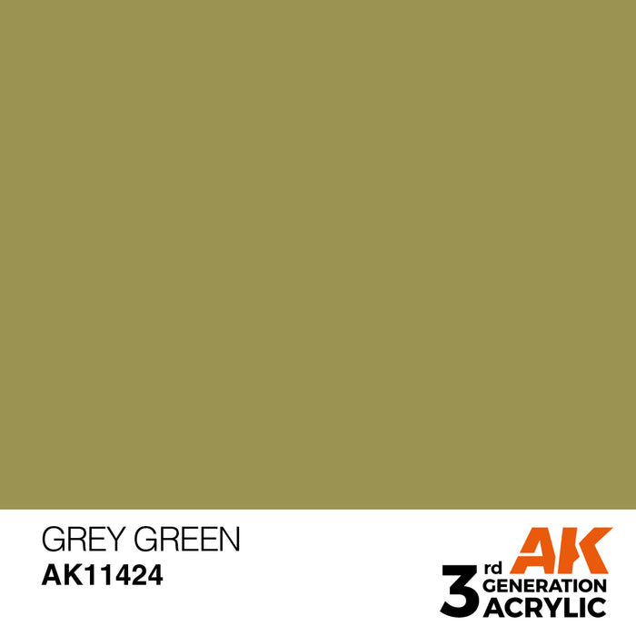 AK Interactive Figure Series - Grey Green - 18ml