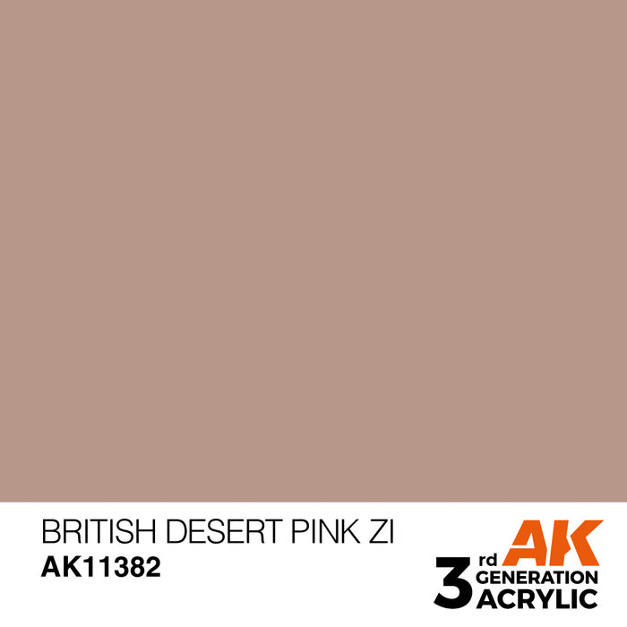 AK Interactive AFV Series - British Desert Pink ZI - 18ml