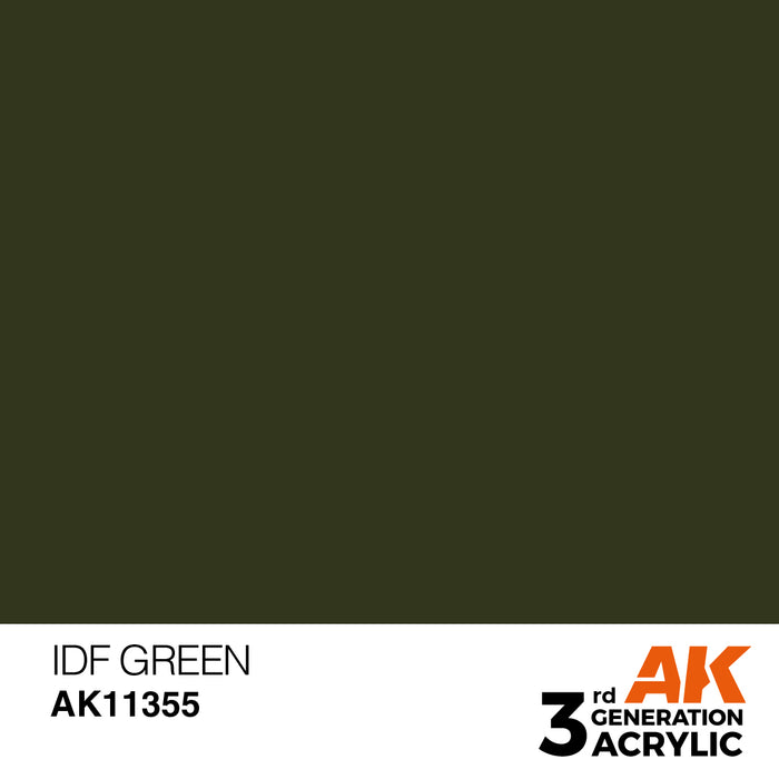 AK Interactive AFV Series - IDF Green - 18ml